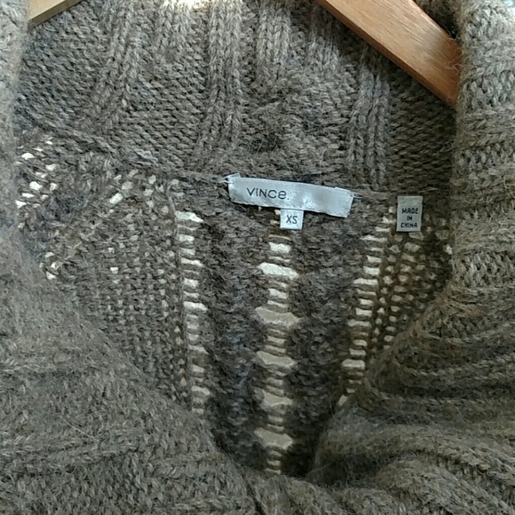 Vince wool blend wrap cardigan - Picture 2 of 7